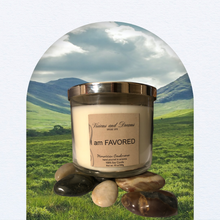 Load image into Gallery viewer, CANDLE - I AM FAVORED (SPEAK LIFE CANDLE SERIES) 10oz