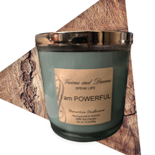 Load image into Gallery viewer, CANDLE - I AM POWERFUL (SPEAK LIFE CANDLE SERIES) 10oz